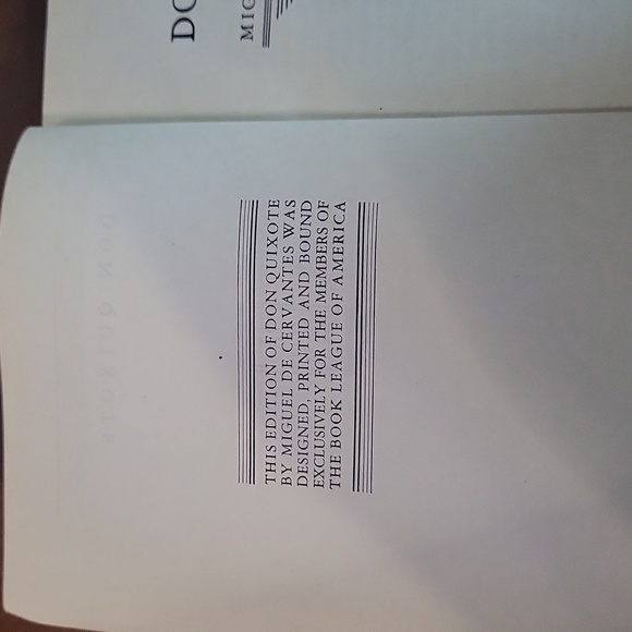 Exclusive Don Quixote by Miguel De Cervantes For the Book League of America - Picture 8 of 12